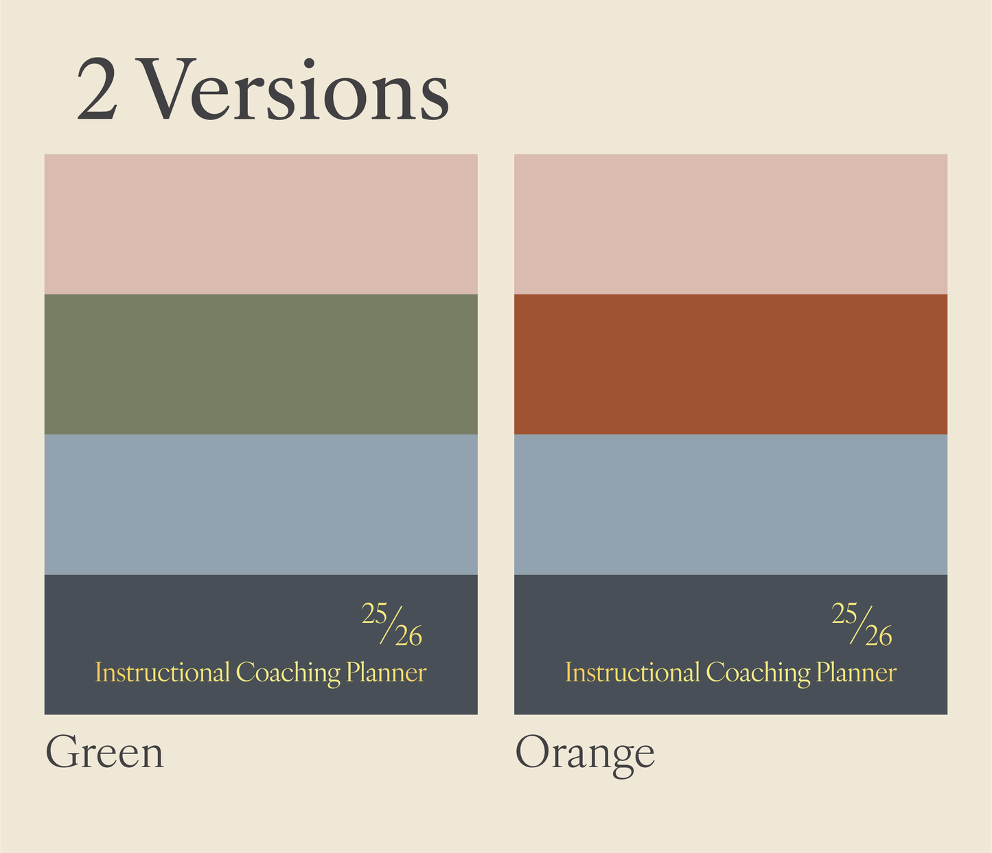 The Instructional Coaching Planner - July to June 2025 - 2026 (pdf download)