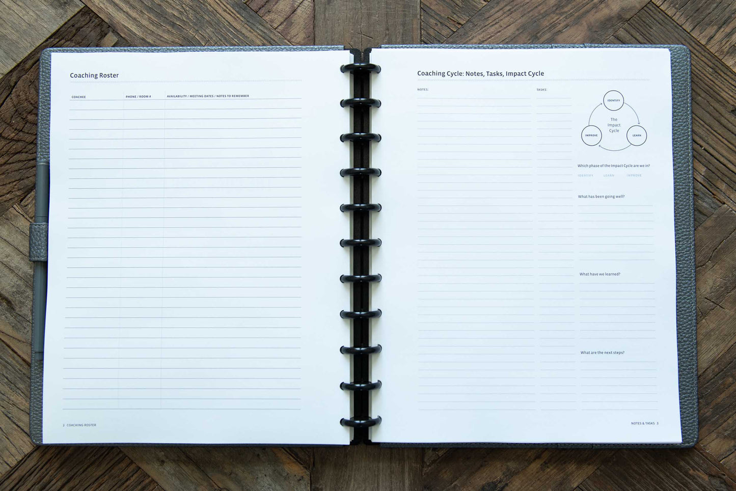 The Instructional Coaching Planner - July to June 2025 - 2026 (pdf download)