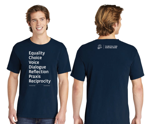 Partnership Principles T-shirt (Navy)